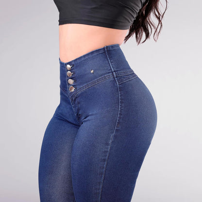 Jean Serene® Cintura alta con Control Abdomen