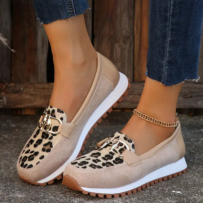 Mocasín Animal Print - Elegancia y Comodidad